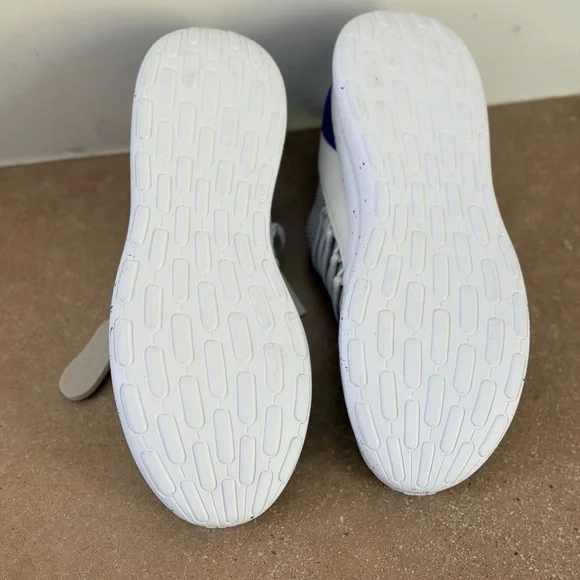 Adidas Men's Gray and Blue Lite Racer Adapt 7 Sneakers - Picture 5 of 6